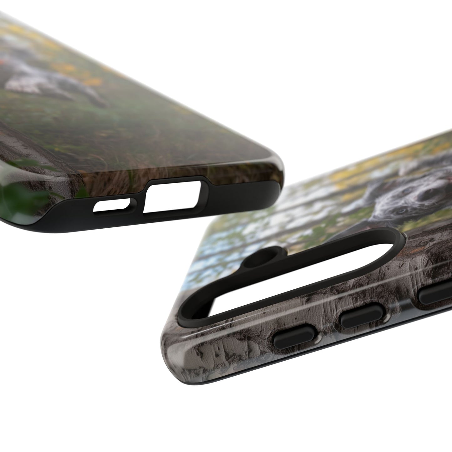 Happy Forest Dog iPhone Case – Nature-Inspired Protective Cover