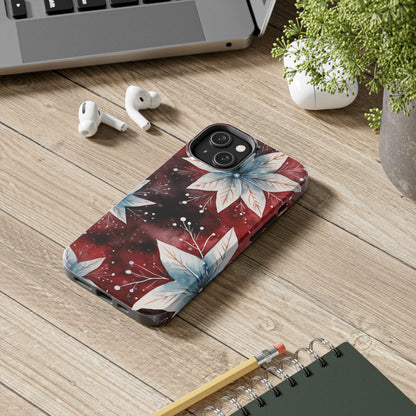 Winter Bloom Poinsettia – iPhone Case