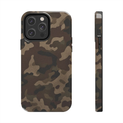 Classic Camouflage iPhone Case – Rugged Woodland Camo Protection