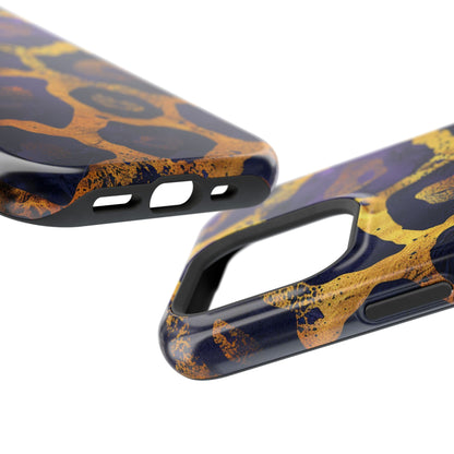 Regal Amethyst Leopard iPhone Case