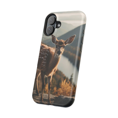 Whimsical Fawn in a Sunlit Forest MagSafe iPhone Case