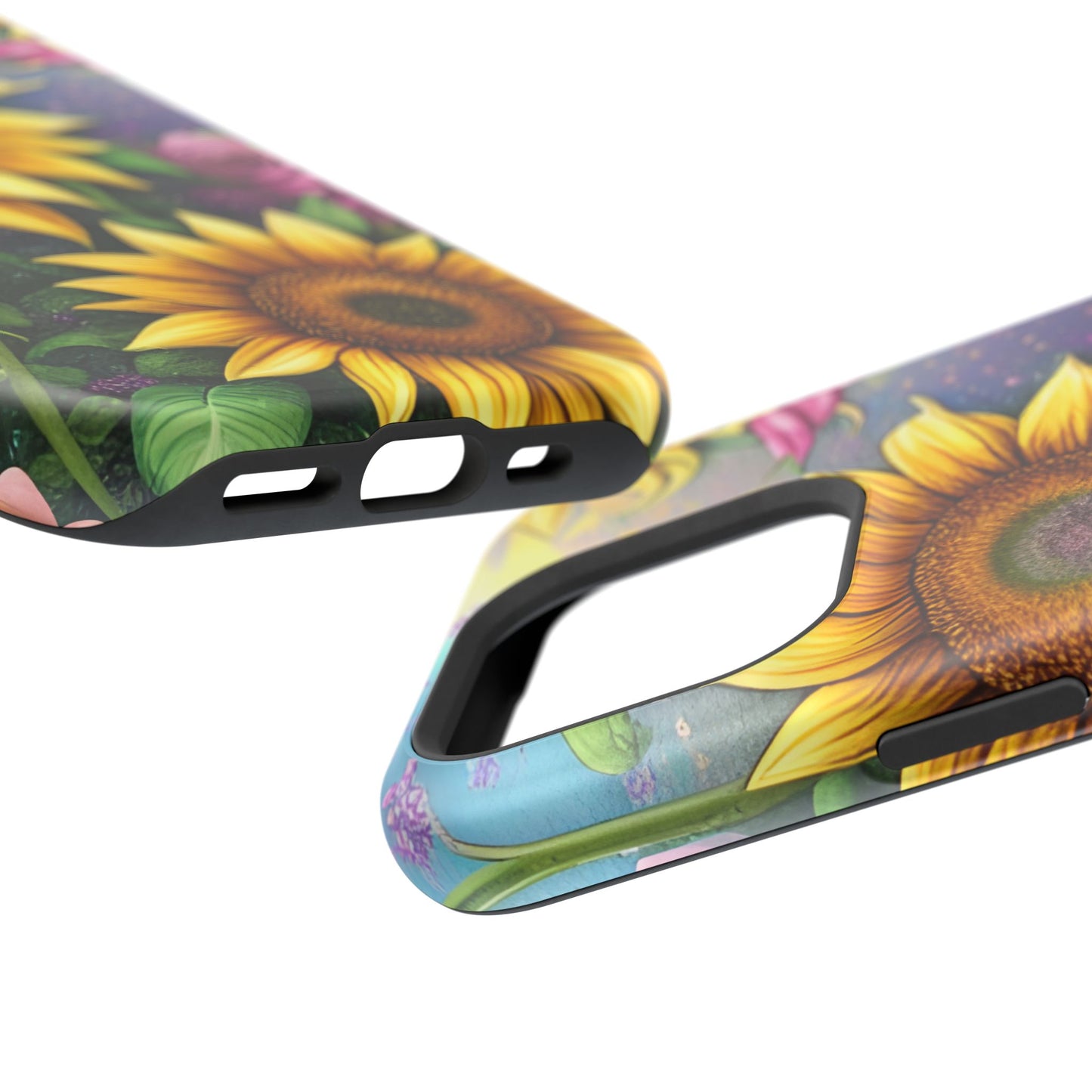 Whimsical Sunflower & Rose Garden - MagSafe iPhone Series Case