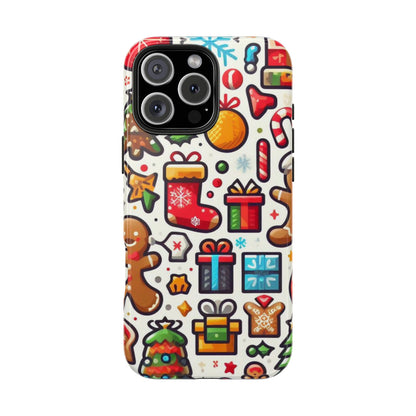 Festive Christmas Icons Pattern – iPhone Series Case