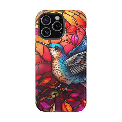 Radiant Multicolor Bird Artwork - MagSafe iPhone Case