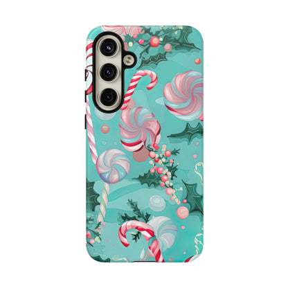 Candy Cane & Peppermint Holiday Delight – Samsung Galaxy Series Case