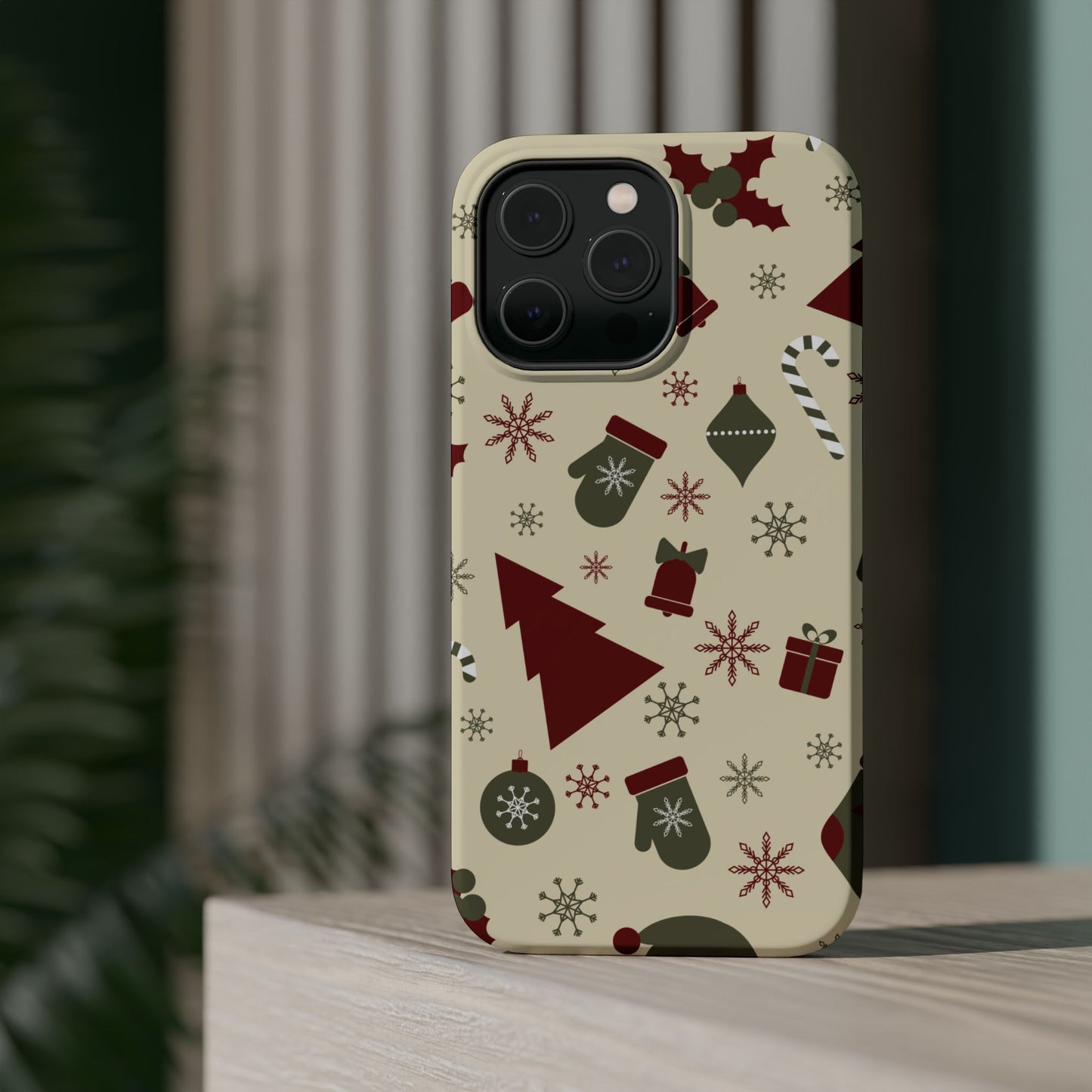 Vintage Holiday Cheer - MagSafe iPhone Series Case