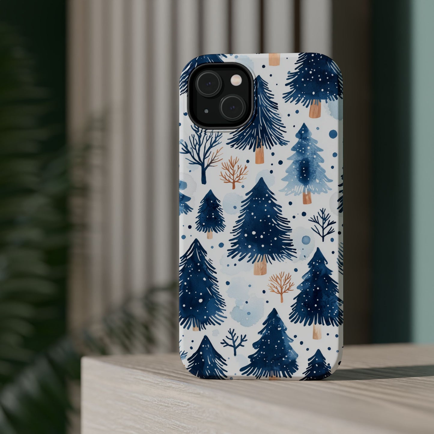 Winter Forest Watercolor - MagSafe iPhone Series Case