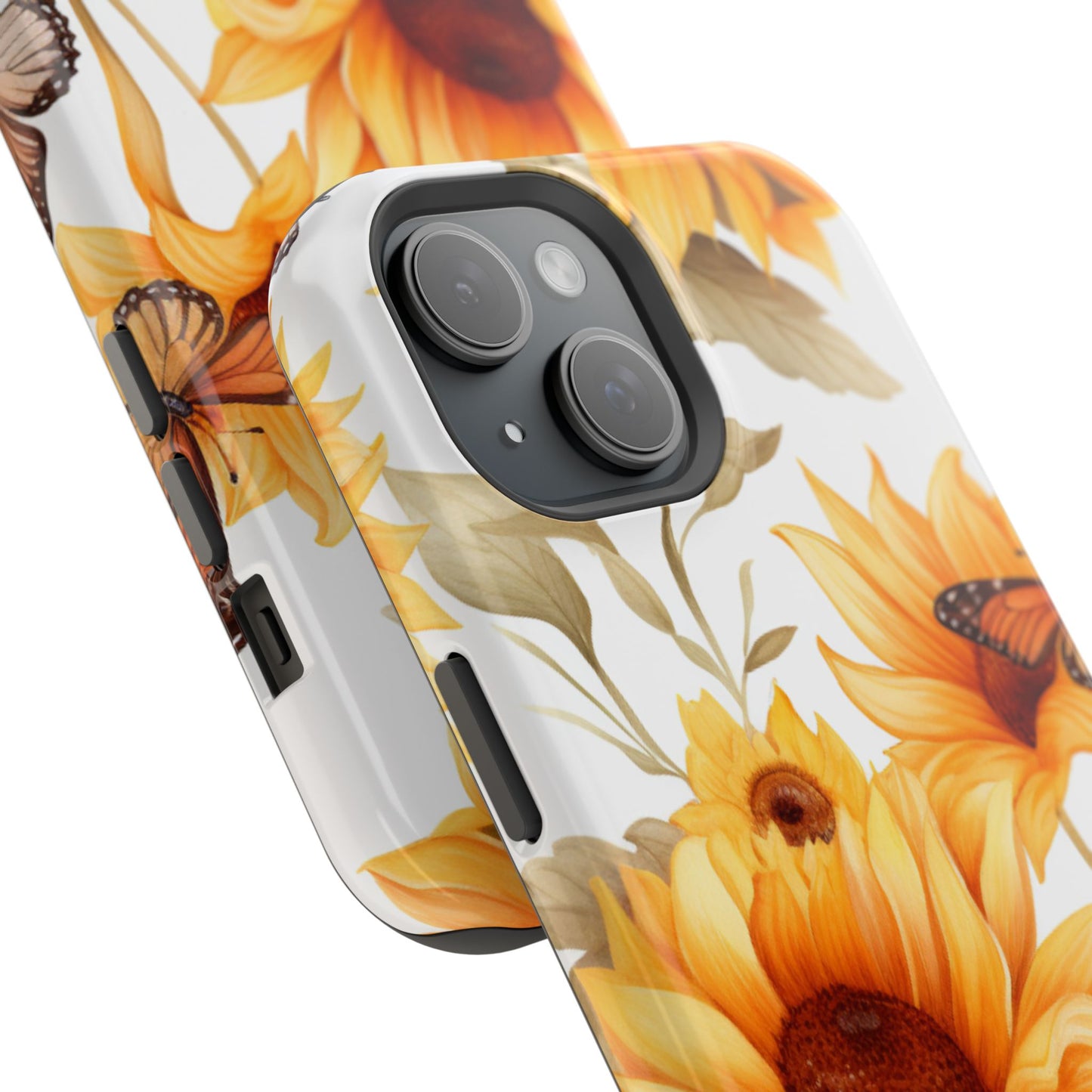 Sunflower & Monarch Garden - MagSafe iPhone Series Case