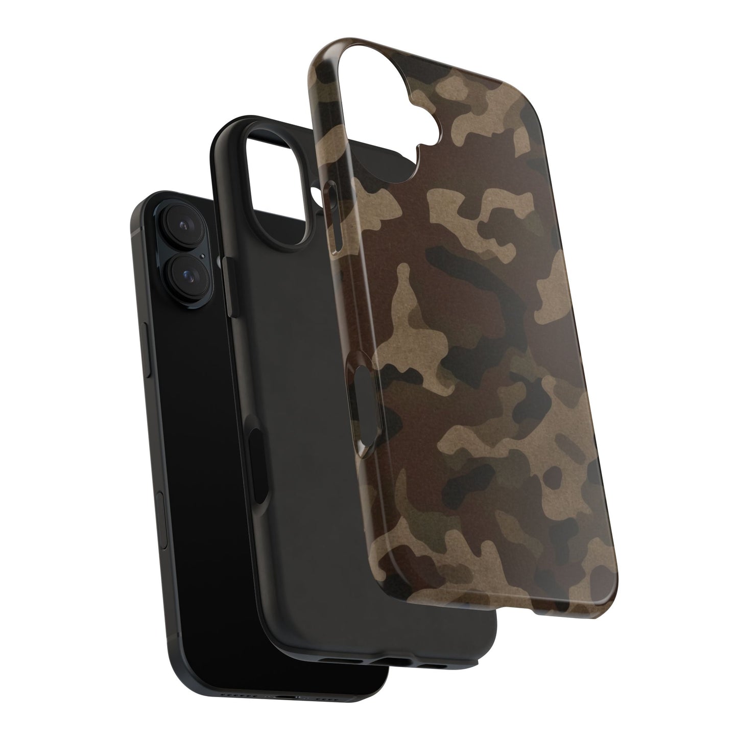 Classic Camouflage iPhone Case – Rugged Woodland Camo Protection