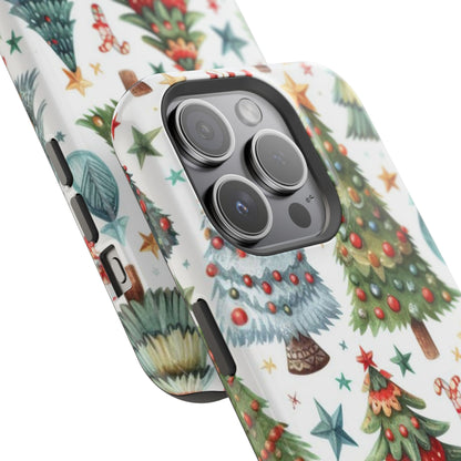 Festive Tree Wonderland – MagSafe iPhone Case