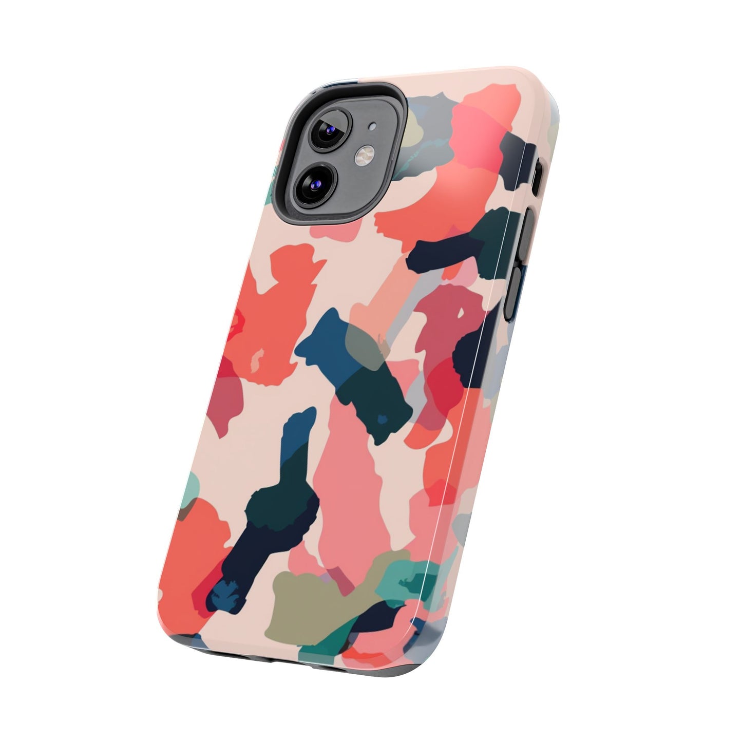 Modern Earthy Camo Abstract – iPhone Case