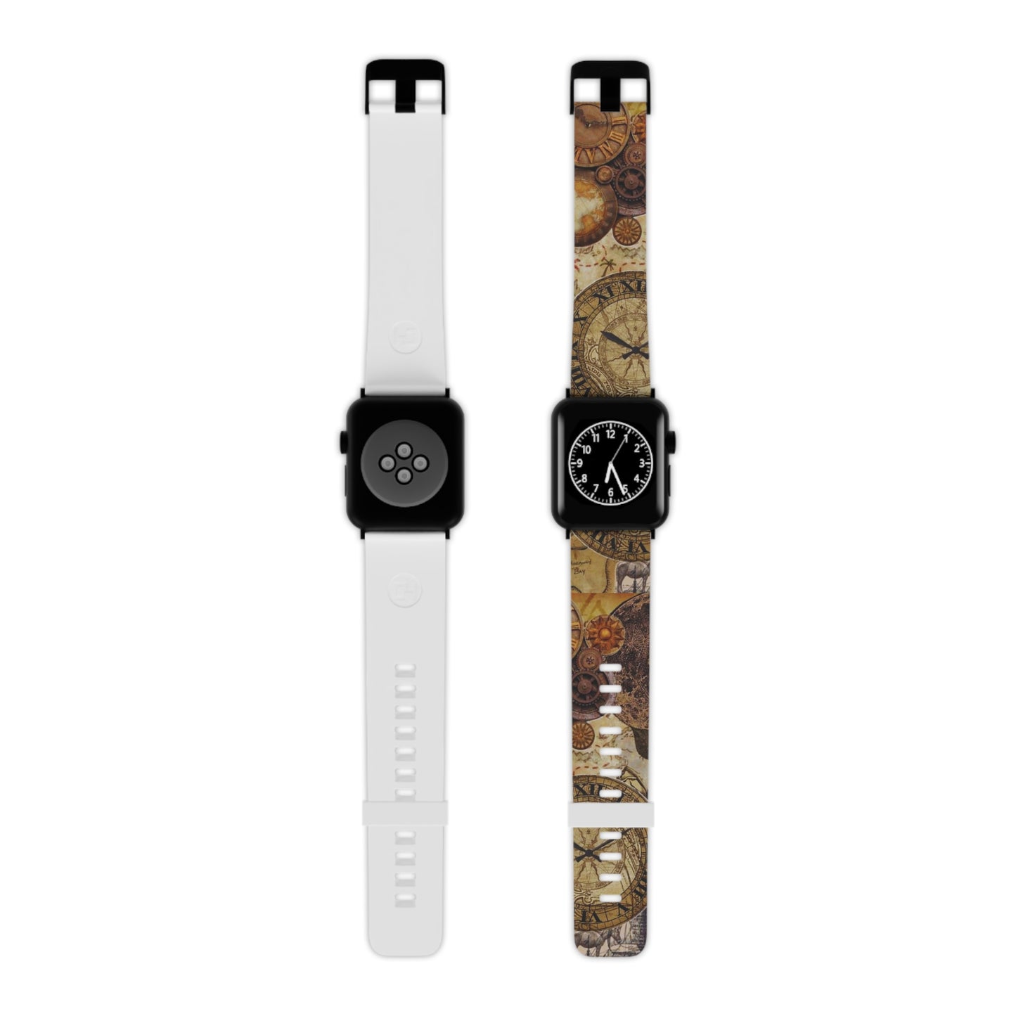 Steampunk Vintage Adventure Apple Watch Band