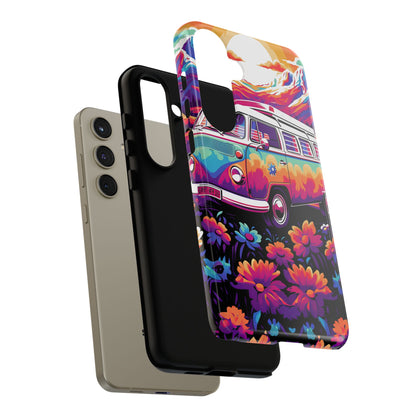 Groovy Floral Sunset Van – Samsung Galaxy Series Case