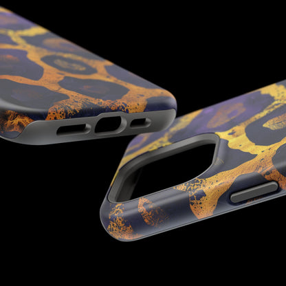 Regal Amethyst Leopard iPhone Case