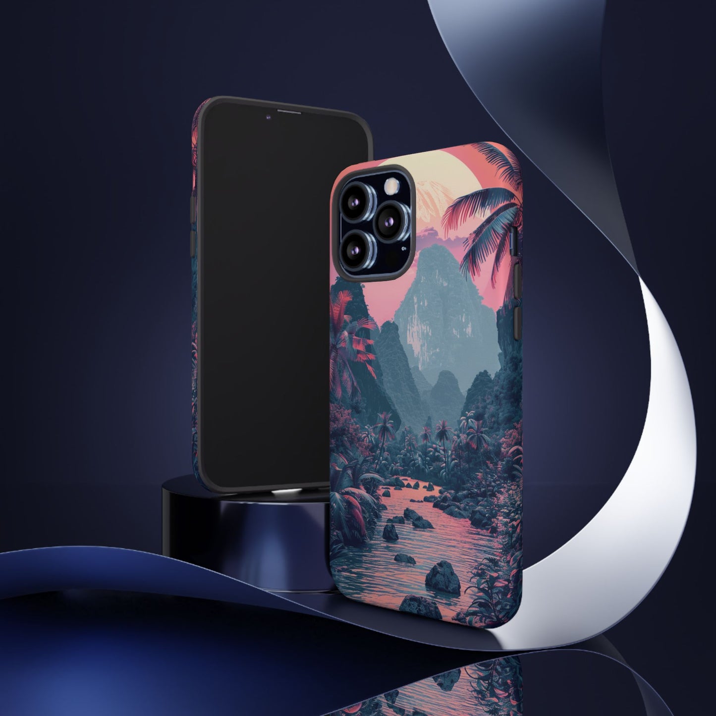 Enchanted Rainforest Moon Phone Case