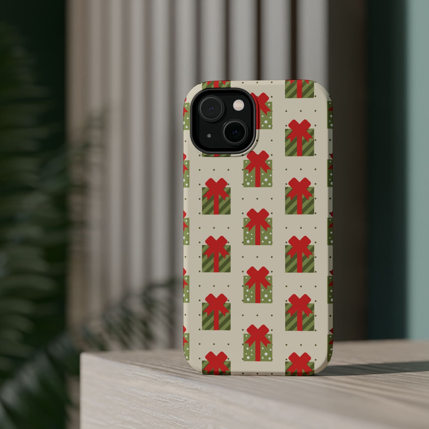 Festive Holiday Gift Pattern - MagSafe iPhone Series Case