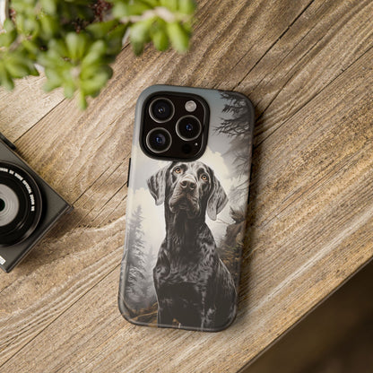 German Shorthair Pointer Phone Case - Tough & Durable with Dual Layer Protection!