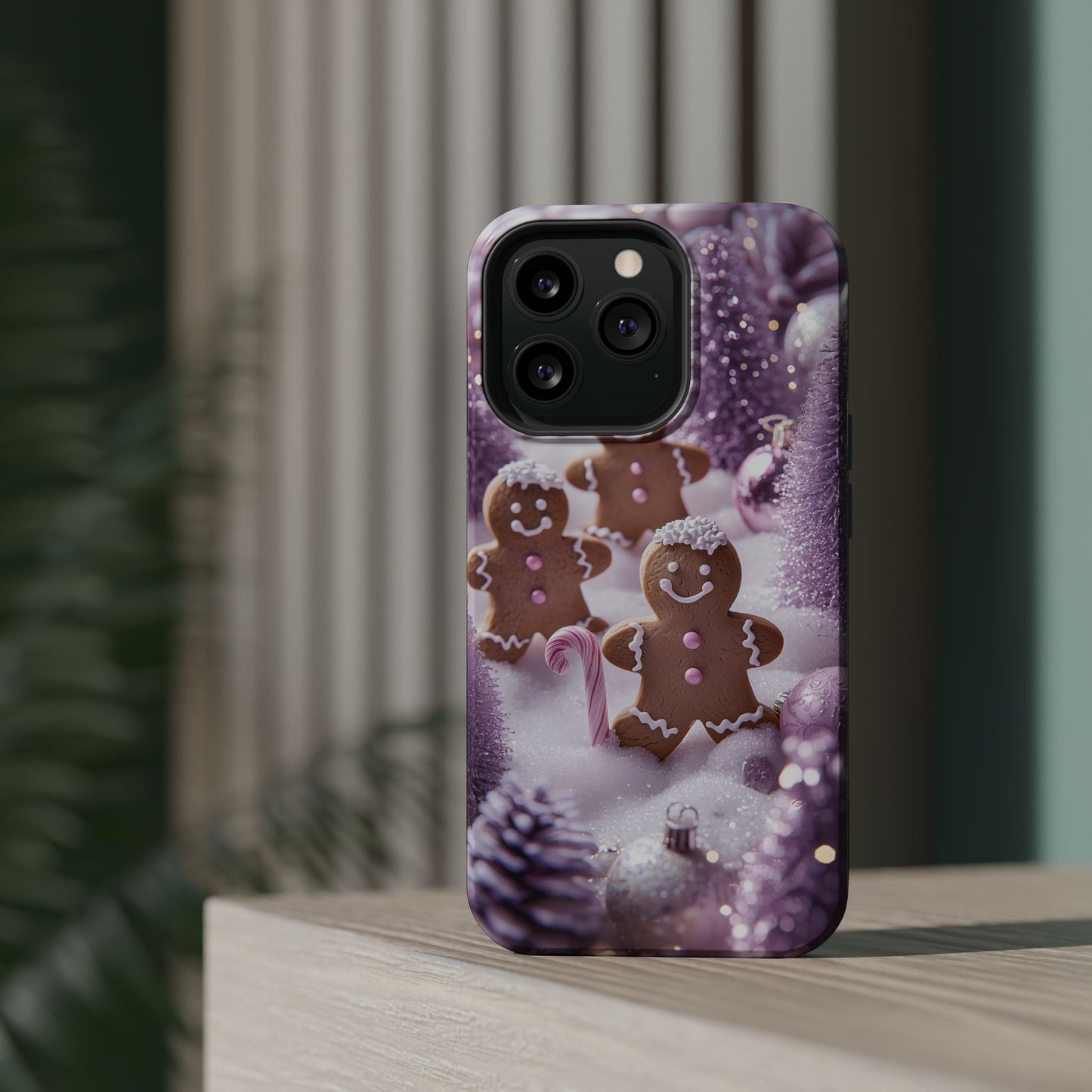 Pastel Christmas Gingerbread Wonderland - MagSafe Series Case