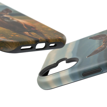 Rustic Meadow Deer – MagSafe iPhone Case