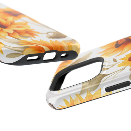 Sunflower & Monarch Garden - MagSafe iPhone Series Case