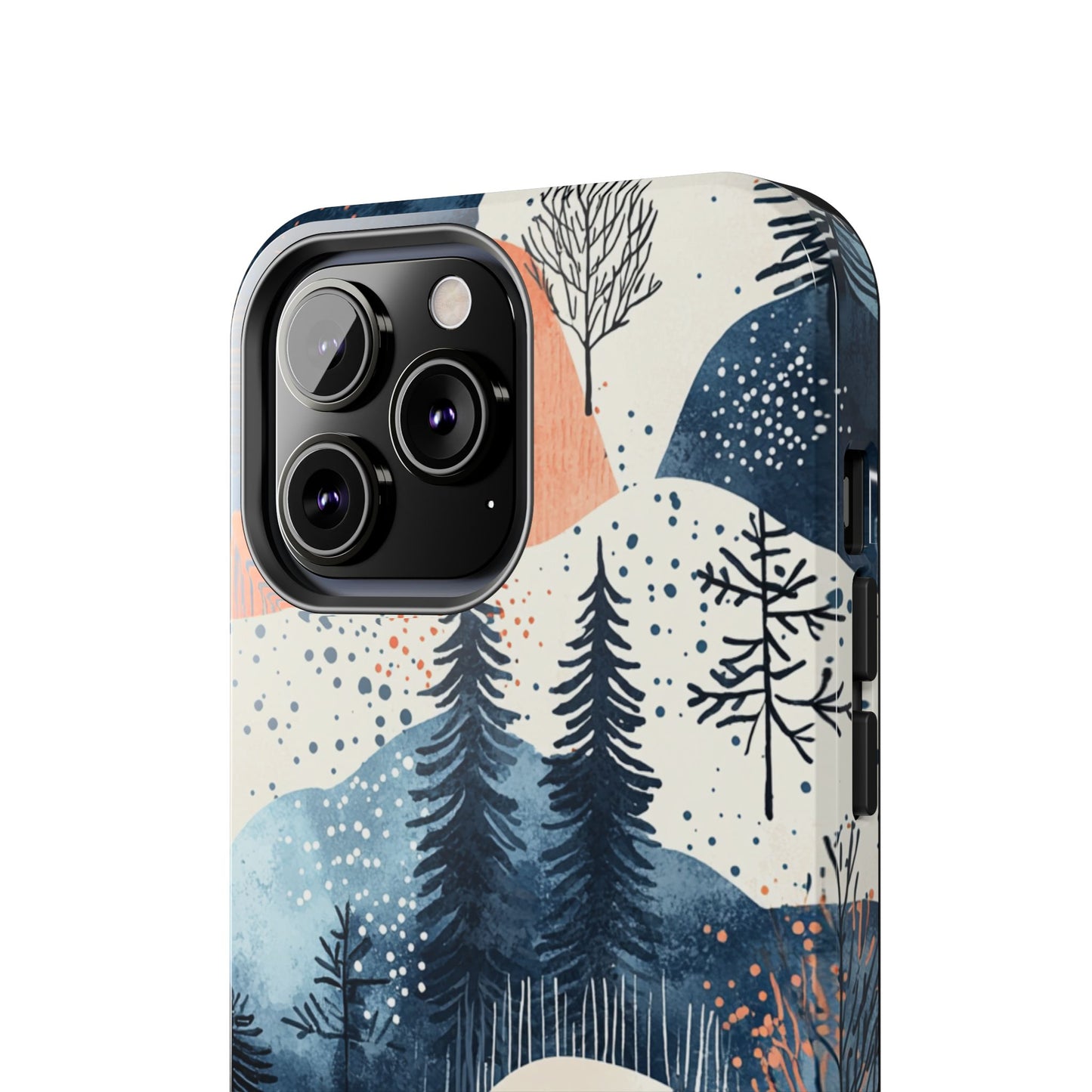 Winter Forest Samsung Galaxy Case | Watercolor Pine Trees