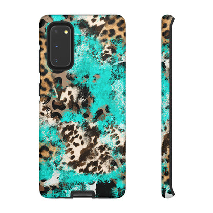 Aqua Splash Leopard - Samsung Galaxy Series Case