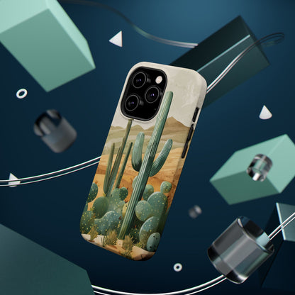 Desert Oasis Cactus iPhone Case