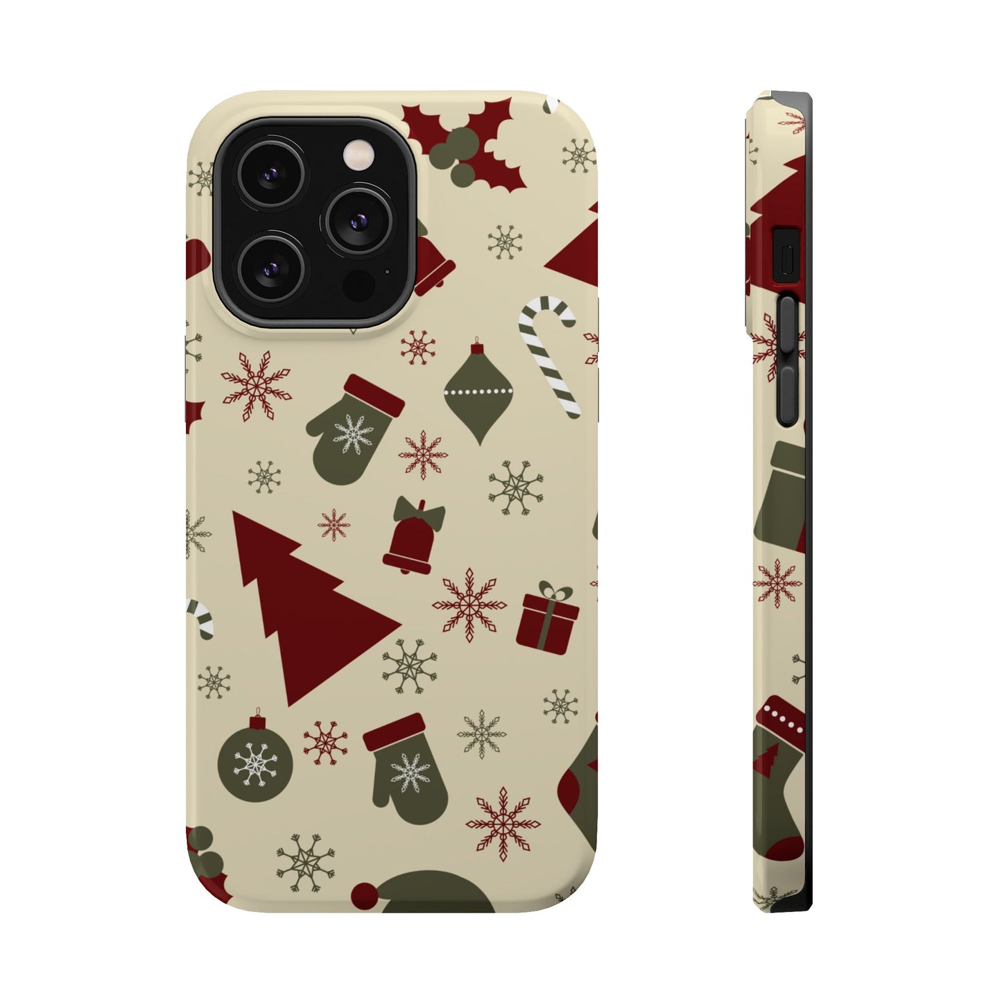 Vintage Holiday Cheer - MagSafe iPhone Series Case