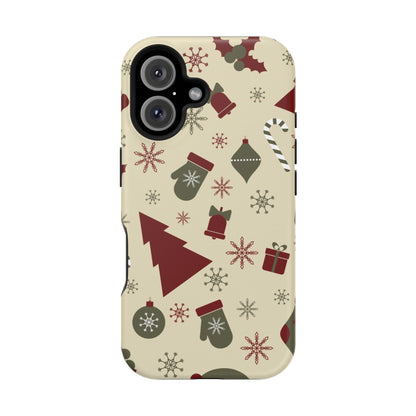 Vintage Holiday Cheer - MagSafe iPhone Series Case