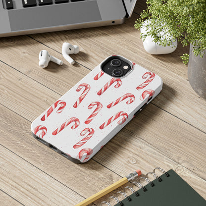 Candy Cane Christmas Pattern – iPhone Series Case