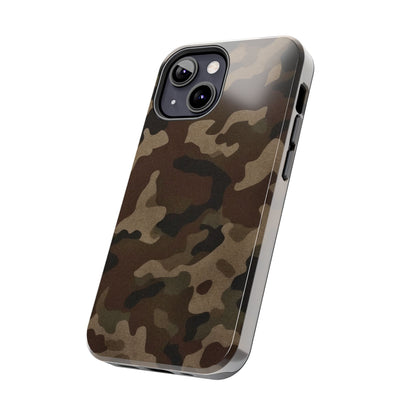 Classic Camouflage iPhone Case – Rugged Woodland Camo Protection