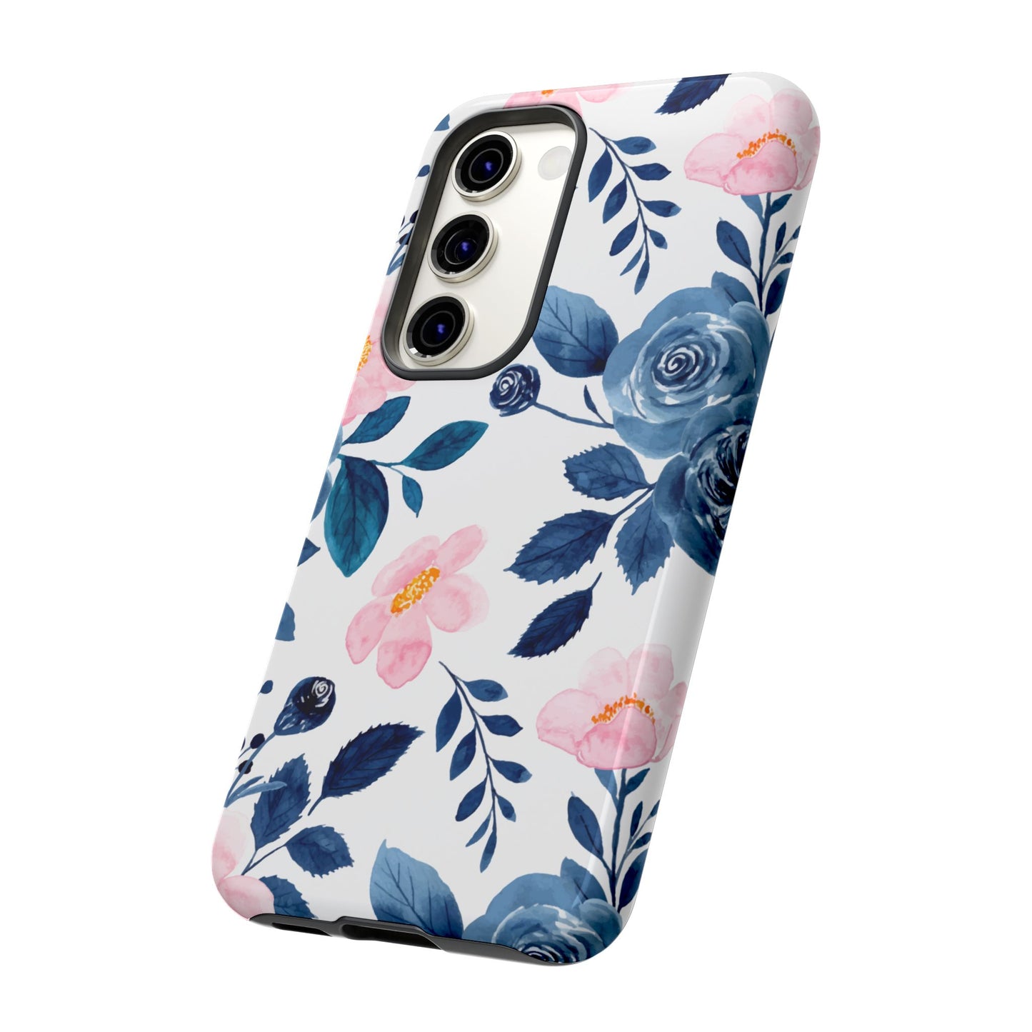 Pastel Garden Charm – Samsung Galaxy Case with Delicate Floral Design