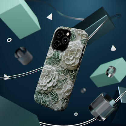 Elegant Blossoms 3D iPhone Case