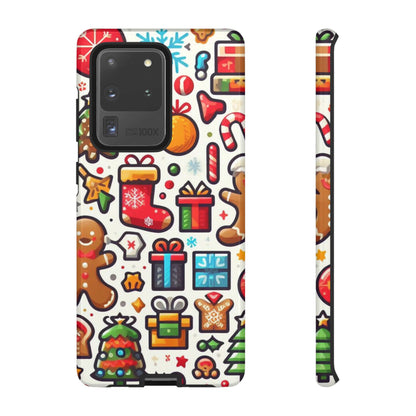 Festive Christmas Icons Pattern – Samsung Galaxy Series Case