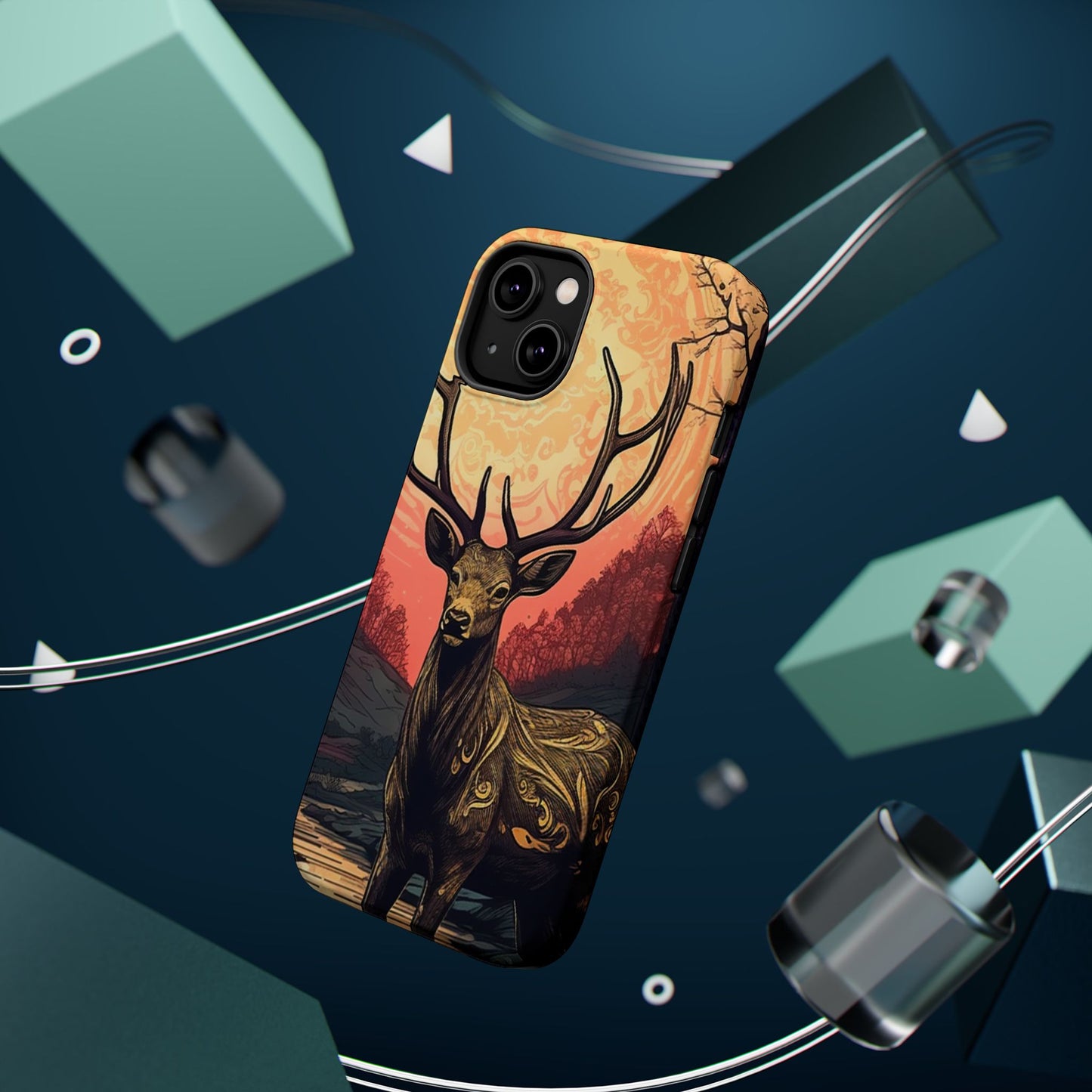 Celestial Stag – MagSafe iPhone Case