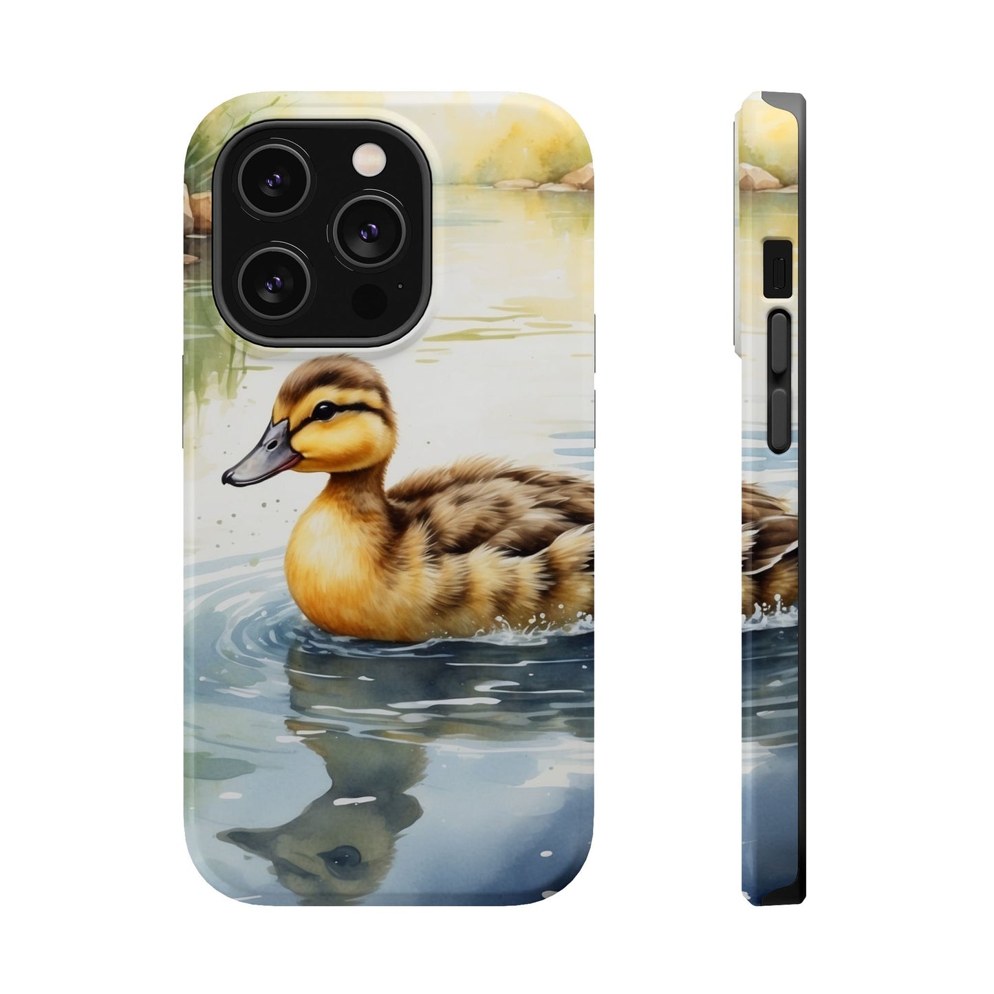 Graceful Duck Reflection – MagSafe iPhone Case