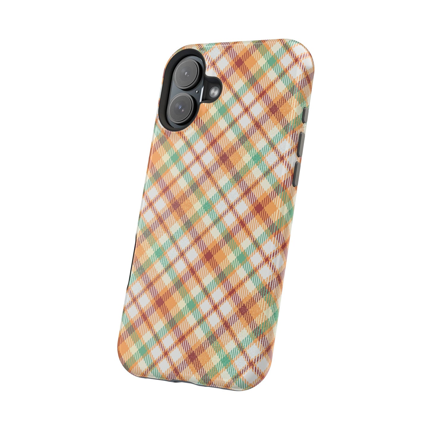 MagSafe Case - Autumn Harvest Plaid Design