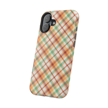 MagSafe Case - Autumn Harvest Plaid Design