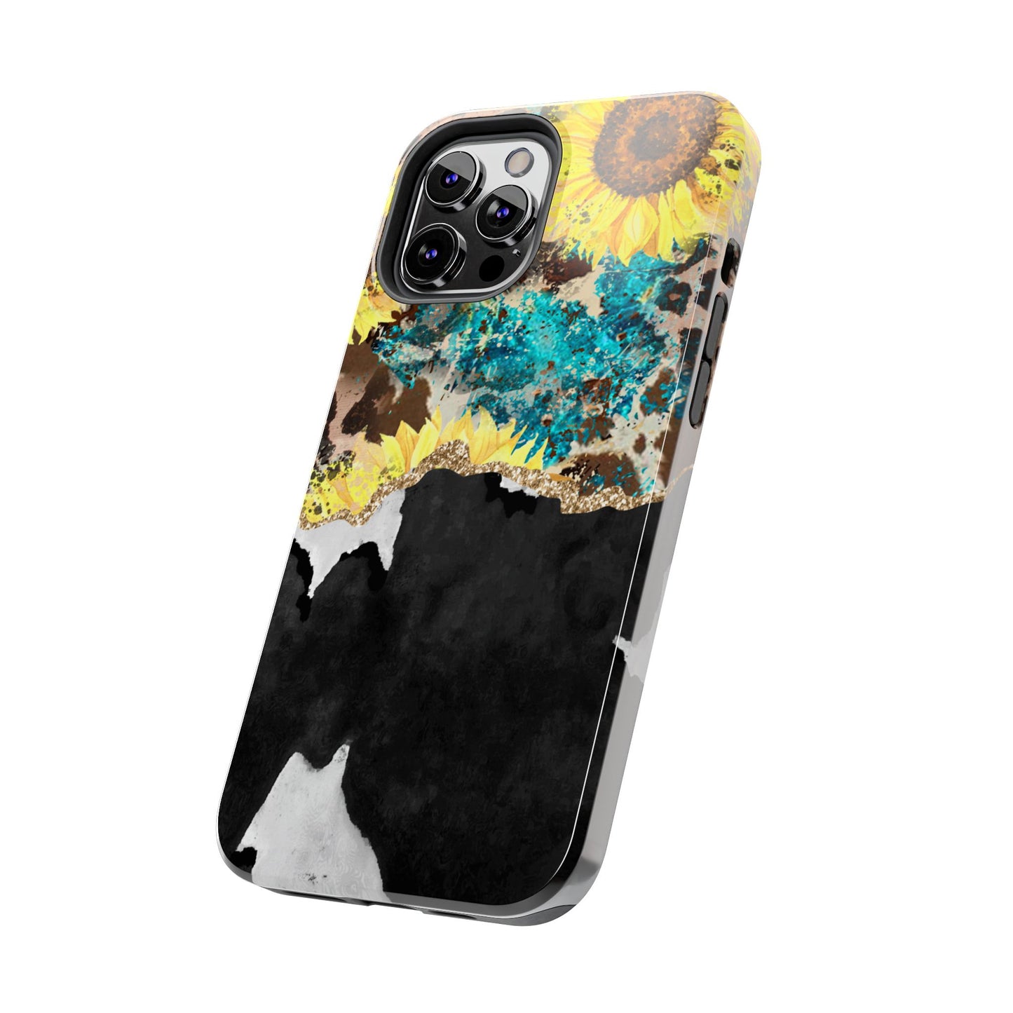 Rustic Sunflower Leopard Glam - iPhone Series Case