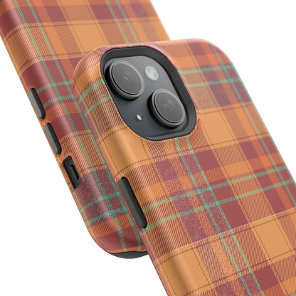 MagSafe Case - Autumn Tartan Plaid Design