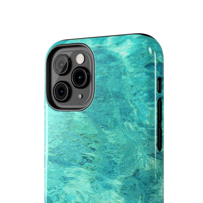 Aqua Blue Water iPhone Case – Relaxing Beach-Inspired Design