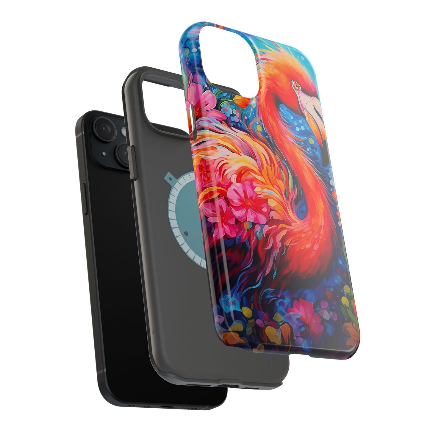 Tropical Elegance – Flamingo MagSafe iPhone Cases