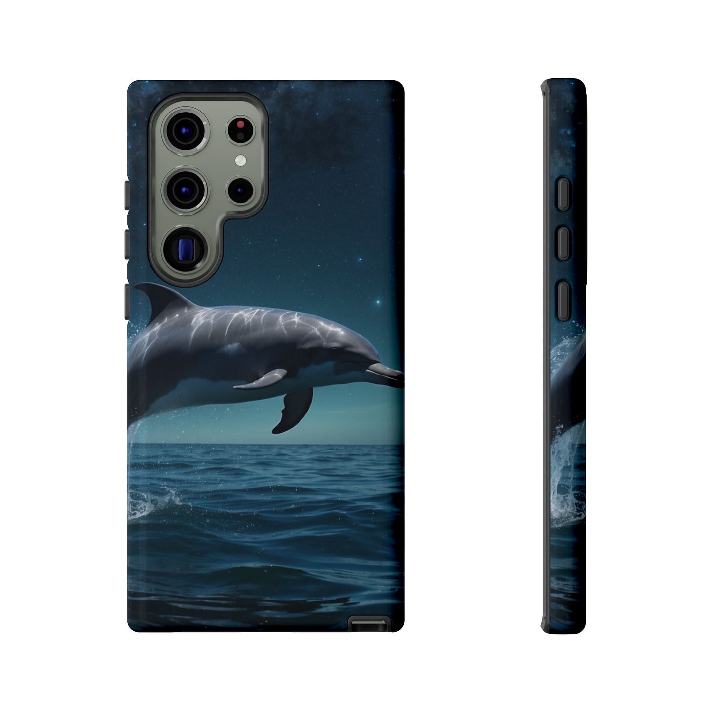 Midnight Ocean Dolphin - Samsung Galaxy Case