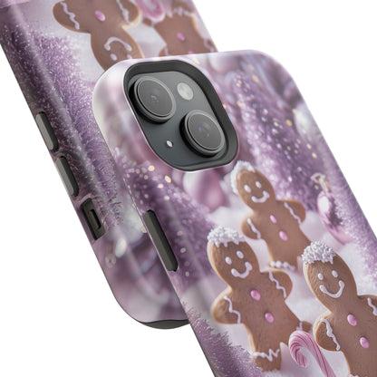 Pastel Christmas Gingerbread Wonderland - MagSafe Series Case