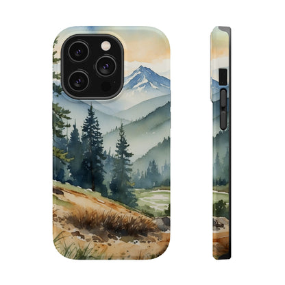 Tranquil Mountain Escape - MagSafe iPhone Case