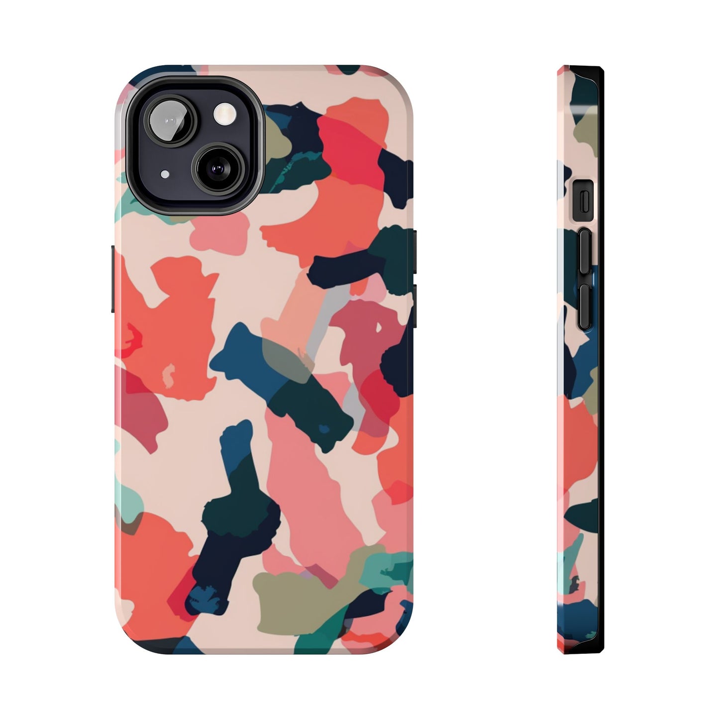 Modern Earthy Camo Abstract – iPhone Case