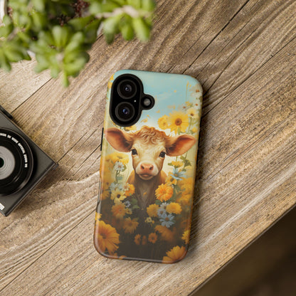 Baby Cow Phone Case - Perfect Gift!