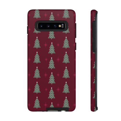 Retro Christmas Tree Pattern – Samsung Galaxy Series Case