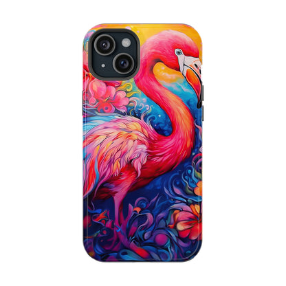 Flamingo Radiance – MagSafe iPhone Cases