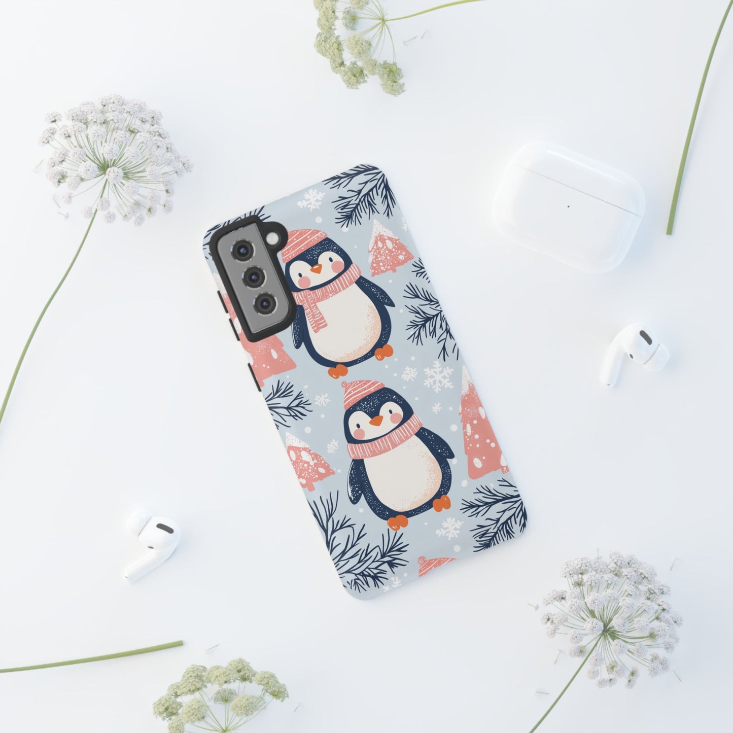 Penguin in Winter Wonderland Samsung Galaxy Case